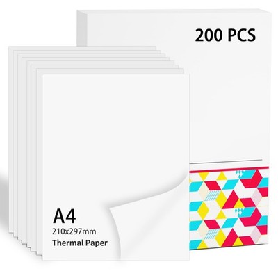 Thermopapier A48.27'' x 11.69'' 210mm x 297mm Kompatibel mit Phomemo, TATTMUSE ...