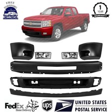 New Front Bumper Kit With Fog Lights Set For 2007-2013 Chevrolet Silverado 1500 New Front Bumper Kit With Fog Lights Set For 2007-2013 Chevrolet Silverado 1500