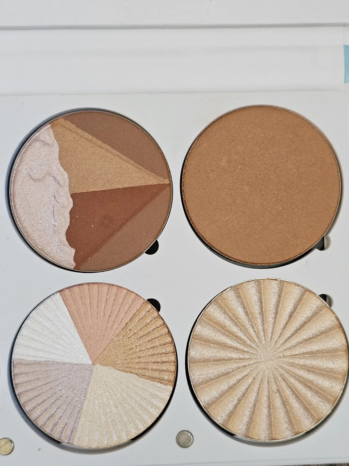 OFRA cosmetics On the Glow Pro Palette Highlighter/Bronzer New W/O Box MSRP $149 - Image 4 of 4
