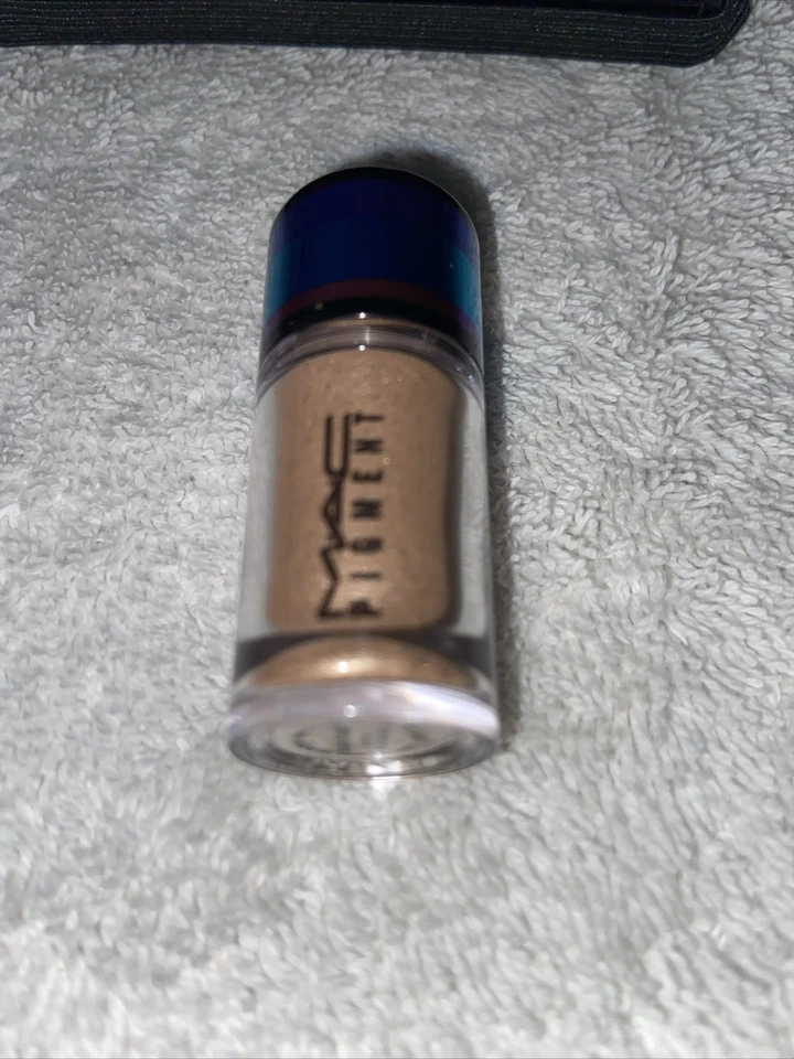 Juego de 3 pigmentos de bronce brillo MAC 1 sombra de ojos edición limitada nuevo Foto 4 de 4