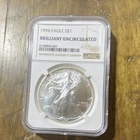 U.S. Mint 1994 American Silver Eagle $1 1 oz .999 Brilliant Uncirculated NGC