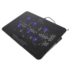 15.6inch Laptop Cooling Pad, USB Laptop Cooler Stand with 6 Fan Silent Cooler...