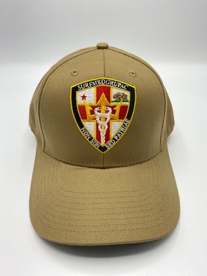 The Corps Surfmedgrupac Logo Beige Baseball Cap Hat One Size