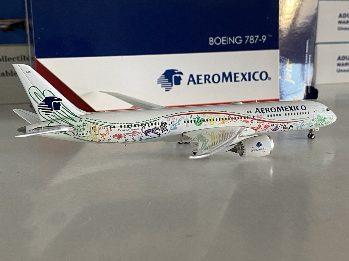 Gemini Jets Aeromexico Boeing 787-9 1:400 XA-ADL GJAMX1669