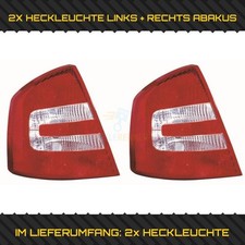 2X ABAKUS HECKLEUCHTE  LINKS + RECHTS FÜR SKODA OCTAVIA II 1Z3 2.0 TDI