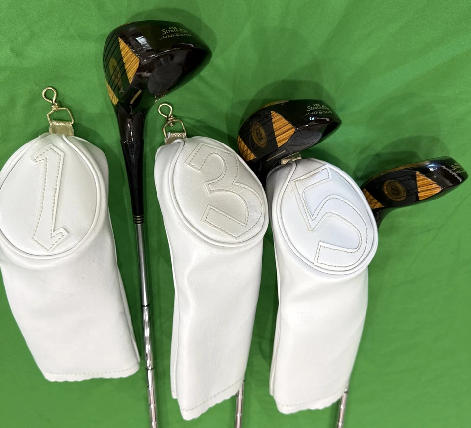 Walter Hagen Ultradyne II Laminated Maple Woods 1 3 5 RH Steel Light Wgt Reg - Image 4 of 4