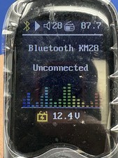 Nulaxy KM28 Wireless FM Transmitter Bluetooth Car Adapter Google Assistant