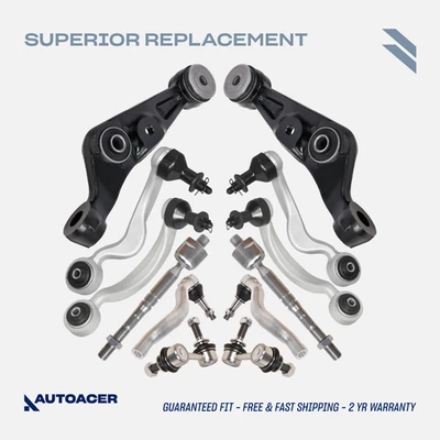 AUTOACER -12p Front Control Arms Links Tie Rods For Lexus LS600h LS460 AWD 07-17 - Bild 1 von 4