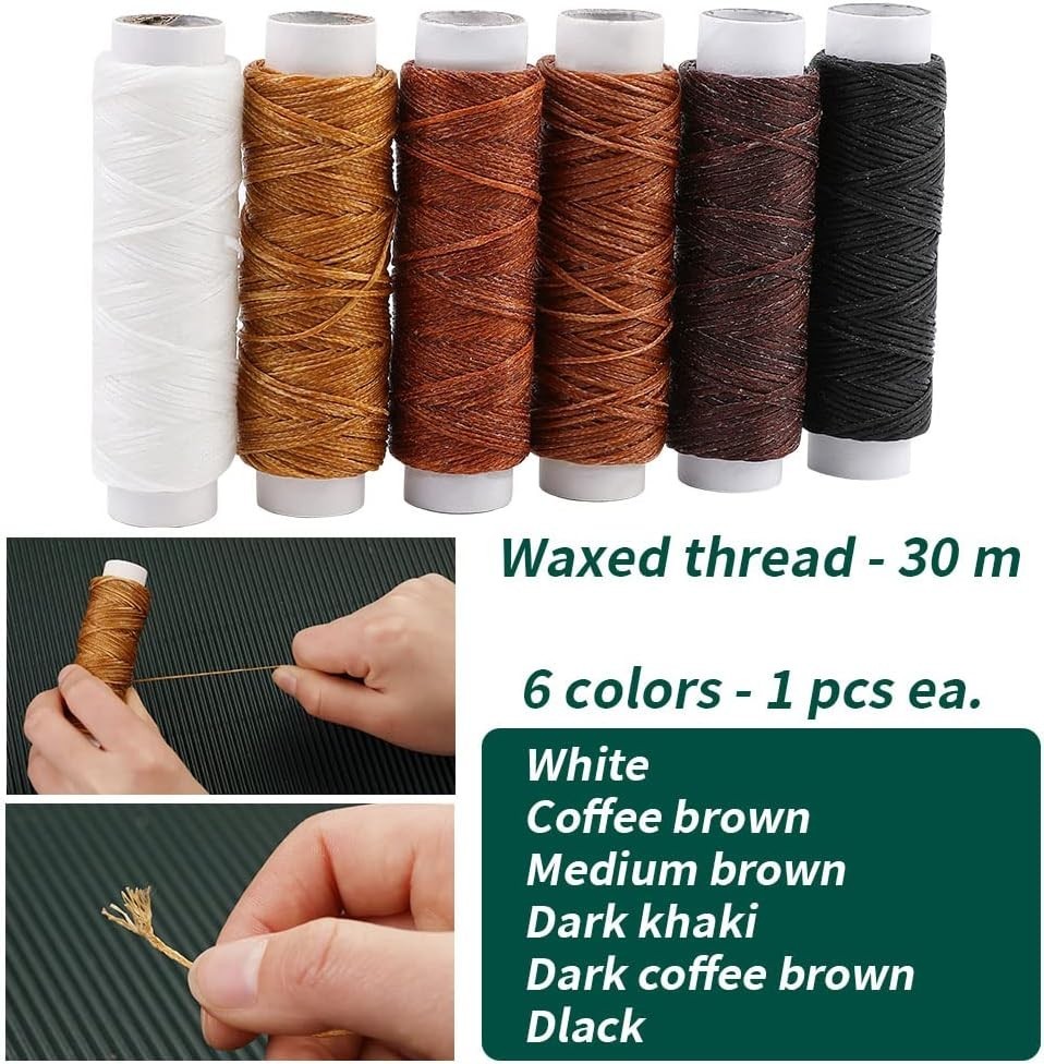 Comprehensive Crafting Book Binding Kit: Perfect for Leather & Paper Projects