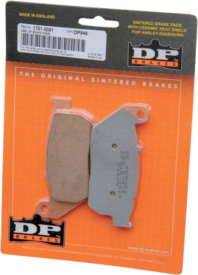 DP Brakes Standard Sintered Brake Pads DP107 Foto 2 de 3