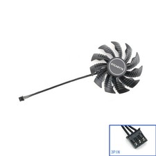 3/4 Pin Fan Set for GIGABYTE GTX1660ti 1660 1650 SUPER Mini ITX OC Graphics Card