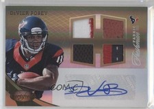 2012 Certified Freshman Fabric Mirror Gold Signatures 3/25 DeVier Posey Auto 0a7