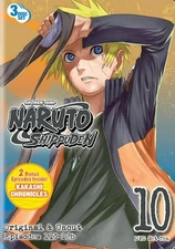 Naruto Shippuden Uncut Set 10 DVD  NEW