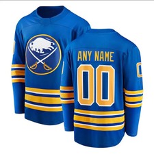 Custom Buffalo Team Hockey Jersey, Personalized Stitched Name Number Men's 2