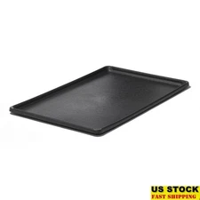 Durable Leak Proof Replacement Pan 48 Inch Dog Crates Multi Purpose Tray Black
