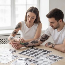 102 Sheets of Halloween Temporary Tattoos - Scary Spooky Designs for All Ages