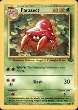 Pokemon Jungle Parasect 41/64 UNCOMMON UNLIMITED MP