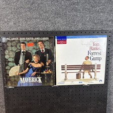 Maverick and Forrest Gump Laserdisc