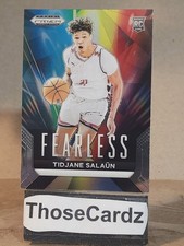 2024 Panini Prizm Draft Picks Fearless #4 Tidjane Salaun