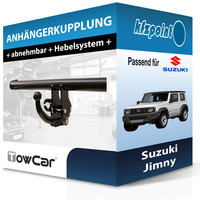 Towcar AnhäNgekupplung Abnehmbar Passend für Suzuki Jimny 07.2018-Jetzt Neu