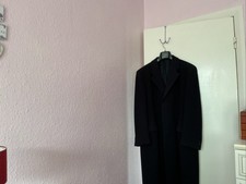 A Very Smart “Crombie” Style Overcoat, In Pure Wool With Satin Lining.