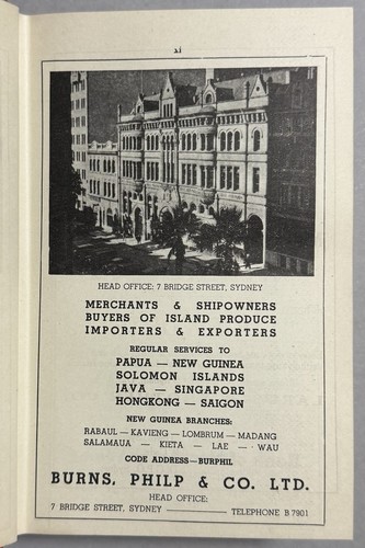 Official Handbook of the Territory of New Guinea (Mandate by League Of Nations) - Afbeelding 6 van 16