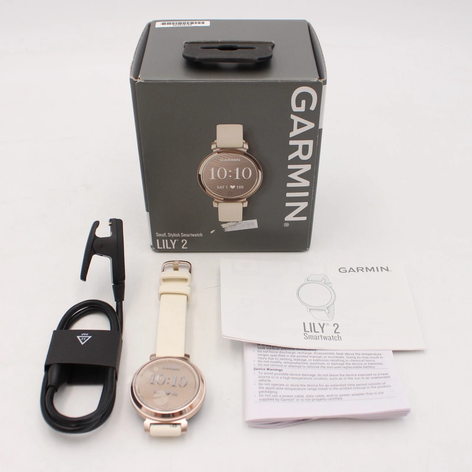 Garmin LILY 2 Small Activity Tracker Smartwatch In Rose Gold 010-02839-