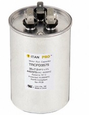 New Titan Pro TRCFD3575 HVAC Motor Run Capacitor 35/7.5 MFD 440/370VAC