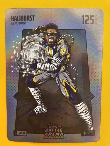 Bo Jackson Battle Arena Tyrese Haliburton `Haliburst` Silver Battlefoil Steel