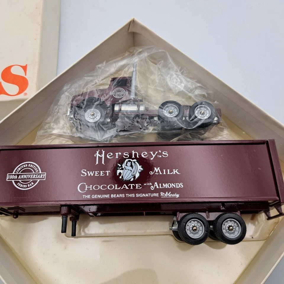 Hershey’s Milk Chocolate 100th Anniversary 1994 Winross 1/64th Scale Truck - Image 3 of 4
