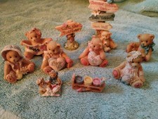 10 Cherished Teddies Figurine Minis
