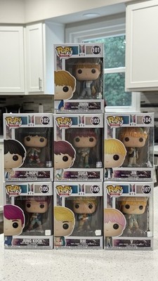 Authentic BTS Vinyl Figurine Set