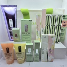 HUGE Clinique Makeup and Skincare Lot Includes Full and Sample Size