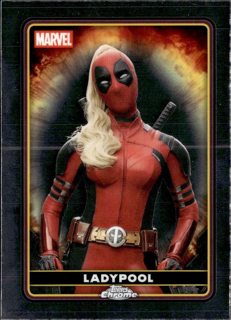 2025 Topps Chrome Marvel Deadpool #27 Ladypool