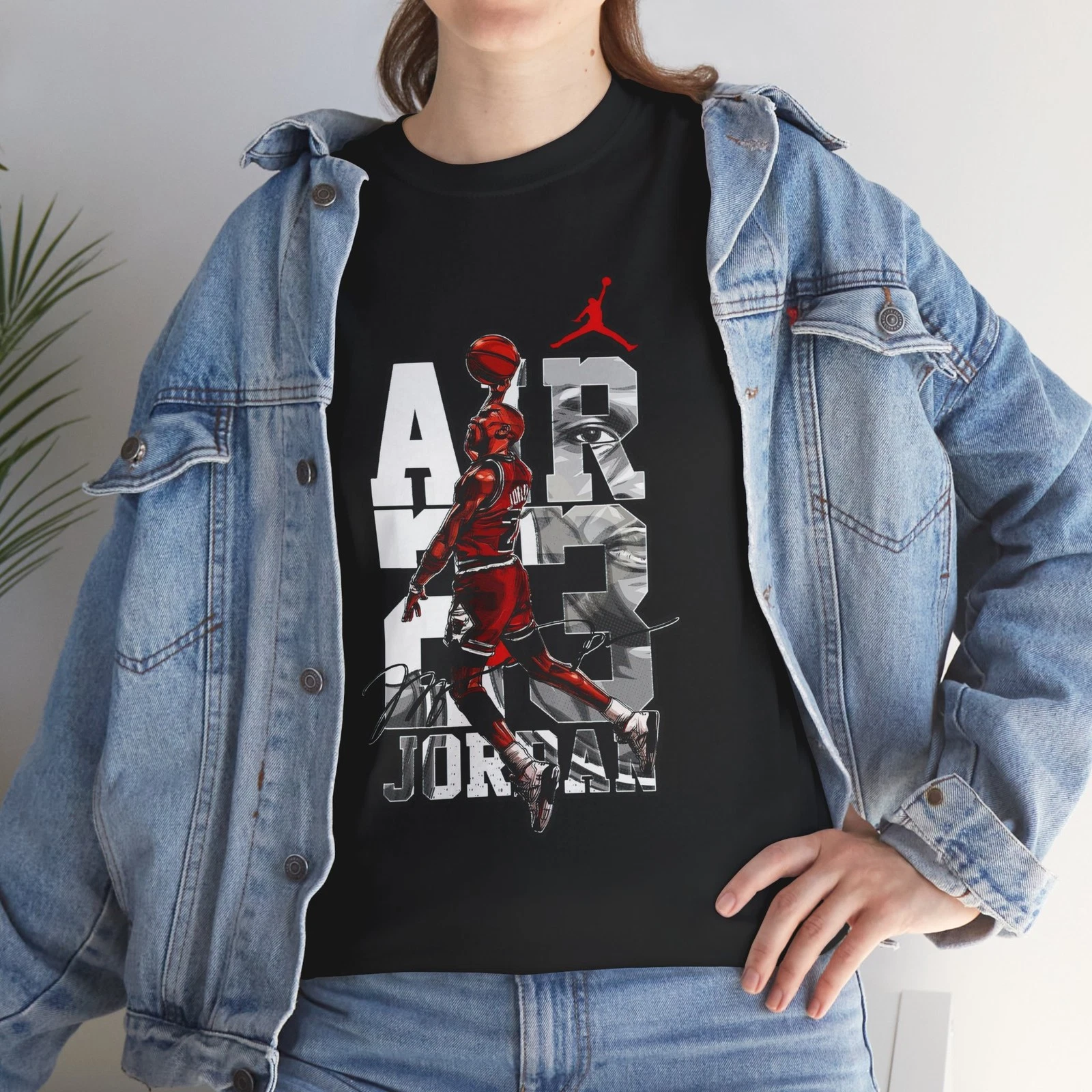 Michael Jordan Graphic T-Shirt | Vintage Sportswear