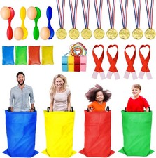Potato Sack Race Bags - Sack Race Bags for Adults and Kids, Bean Bag Toss Gam...