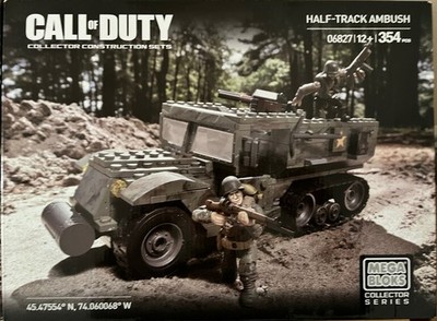 Mega Bloks Call of Duty Half-Track Ambush neu OVP versiegelt seltenes Set EOL