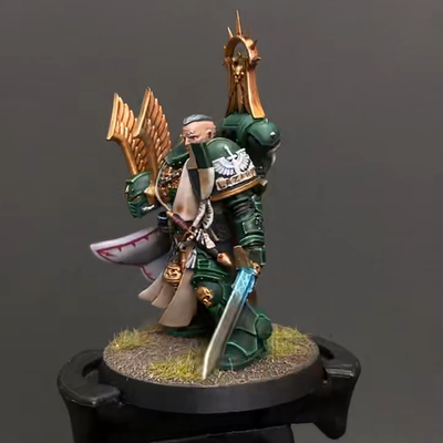 Master Lazarus Warhammer 40k Dark Angels Space Marines Pro Painted
