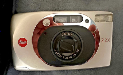 Leica Z2X mit 35-70 Vario Elmar Objektiv Silber - Schicke Retro Kompaktkamera