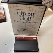 Great Golf Authentic, Tested - Sega Master System
