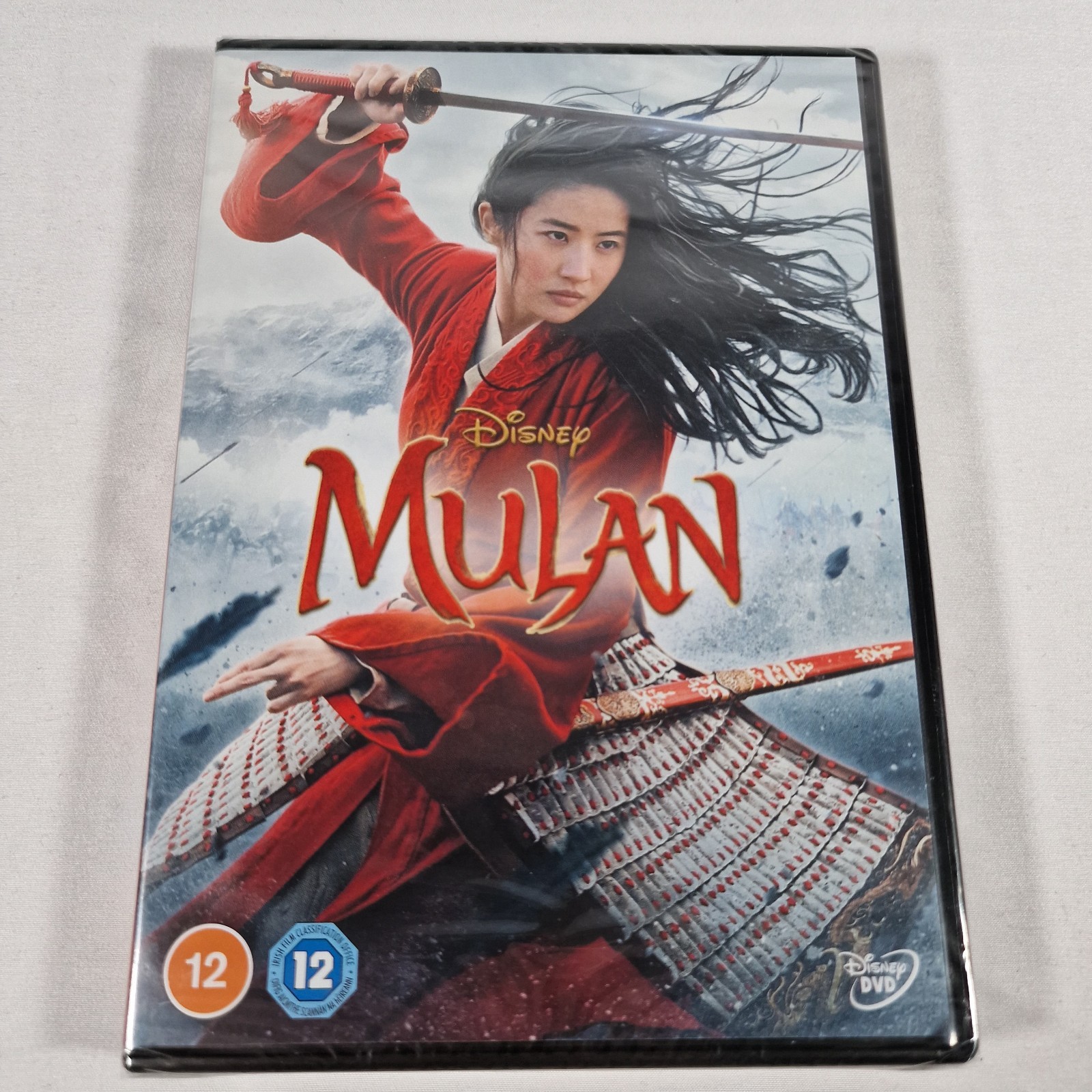 Disney Mulan DVD Live Action 2020 Female Warrior Action Cert 12 New & Sealed