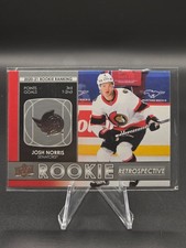 2021-22 Upper Deck Series 1 Rookie Retrospective Josh Norris #RR-8 Ottawa