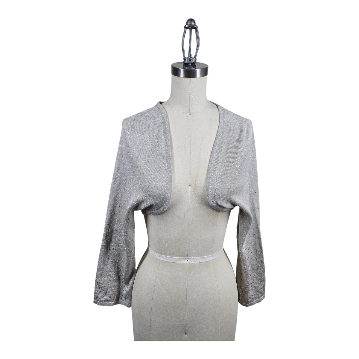 silver shrugs for dresses Wedding Bolero Silver Shrugs For Evening Dresses Silver Formal Shrugs For  Dresses Ladies Silver Shrug Sequin