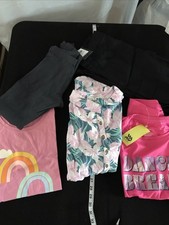 Girls, Five Piece Bundle Featuring 2 Tops 1 Jumper And 2 Pair Of Pants All XL