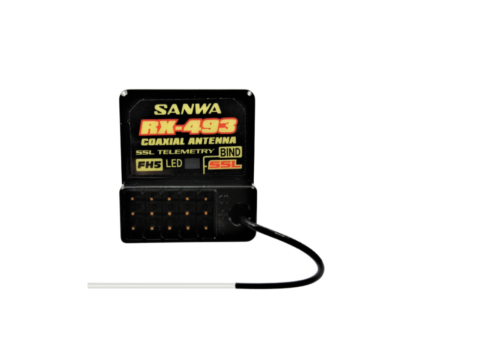 Sanwa RX-493 4-Channel 2.4GHz Waterproof SSL SUR FH5 Receiver