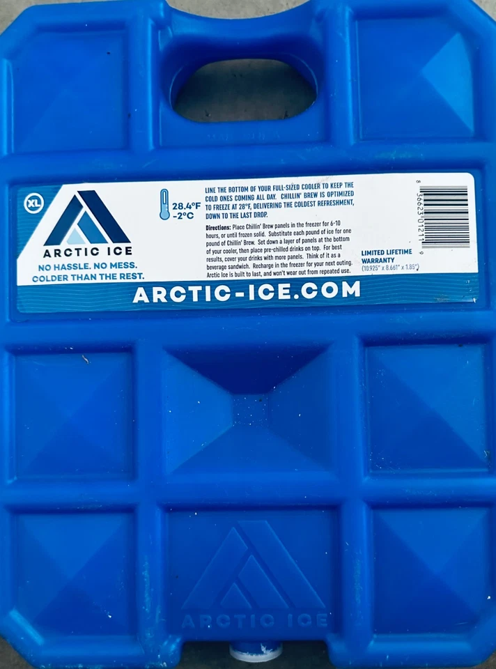 Chillin' Brew Arctic Ice Pack XL (5 LB) - Azul Foto 2 de 4