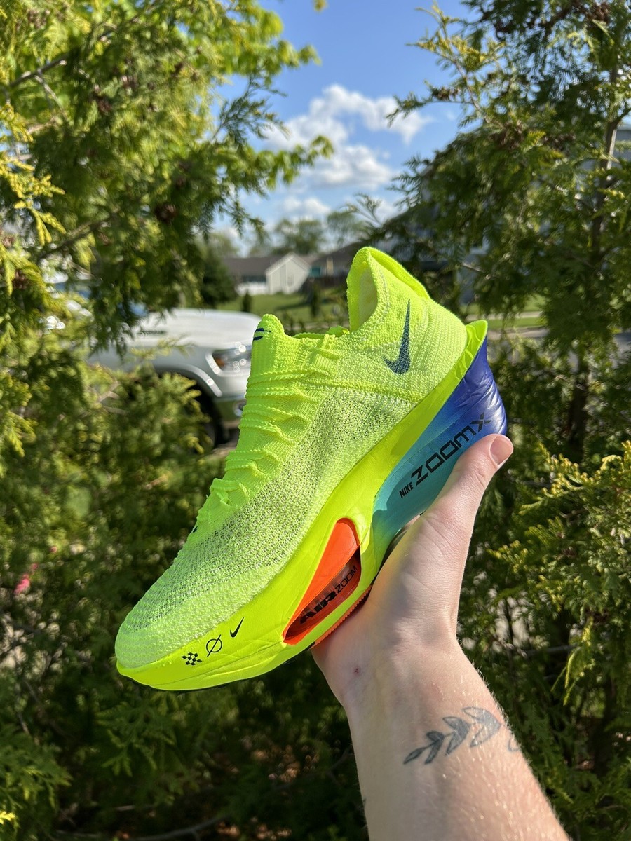 Nike Air Zoom Alphafly NEXT% 3 Fast Pack “Volt” Size 7.5 Brand New