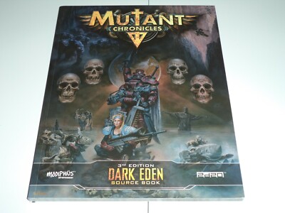 Dark Eden Source Book Mutant Chronicles 3e 3rd Edition RPG Game Roleplaying New!