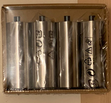 Ikea BJORL Mobili Letto Divano Gambe di Supporto in Acciaio Inox 10 cm (Set di 4)