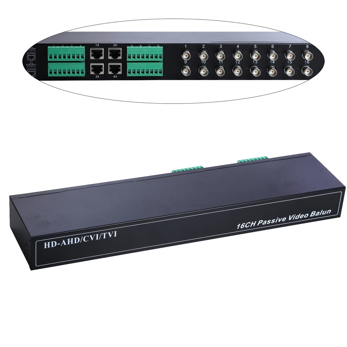 16 channel passive video transceiver